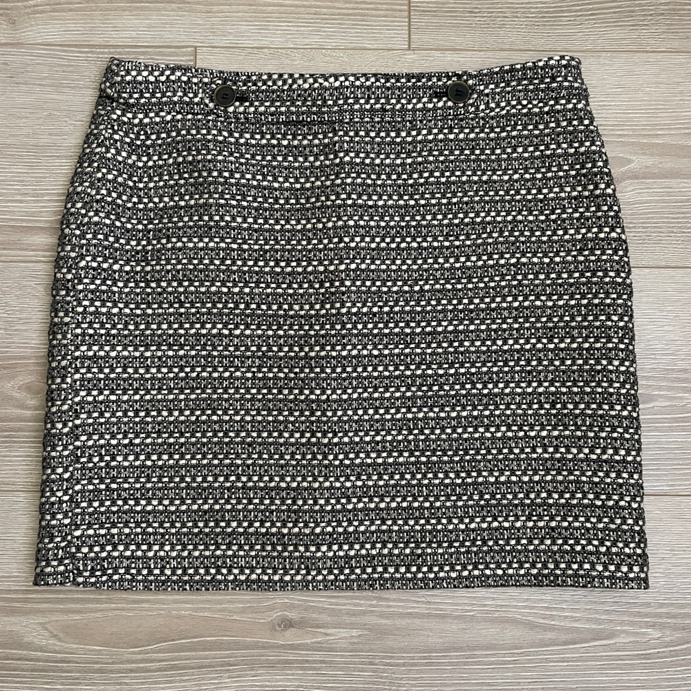 Loft Wool Midi Skirt